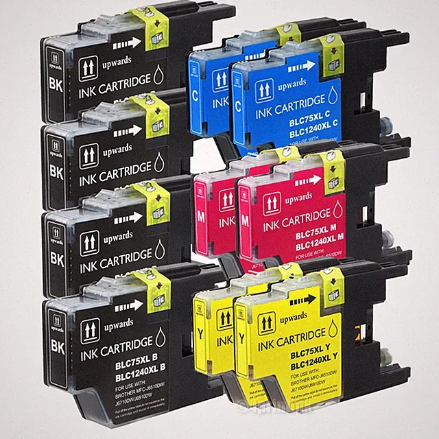 10 Pack Compatible Brother LC-71 LC-75 LC-79 Ink Cartridges for inkjet printers