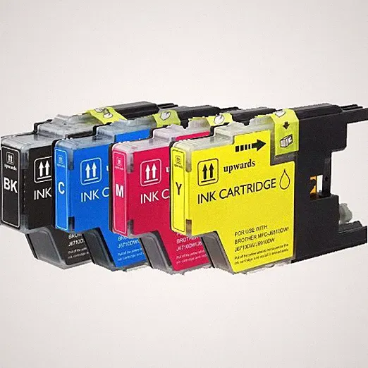 4 Pack Compatible Brother LC-71 LC-75 LC-79 Ink Cartridges for inkjet printers