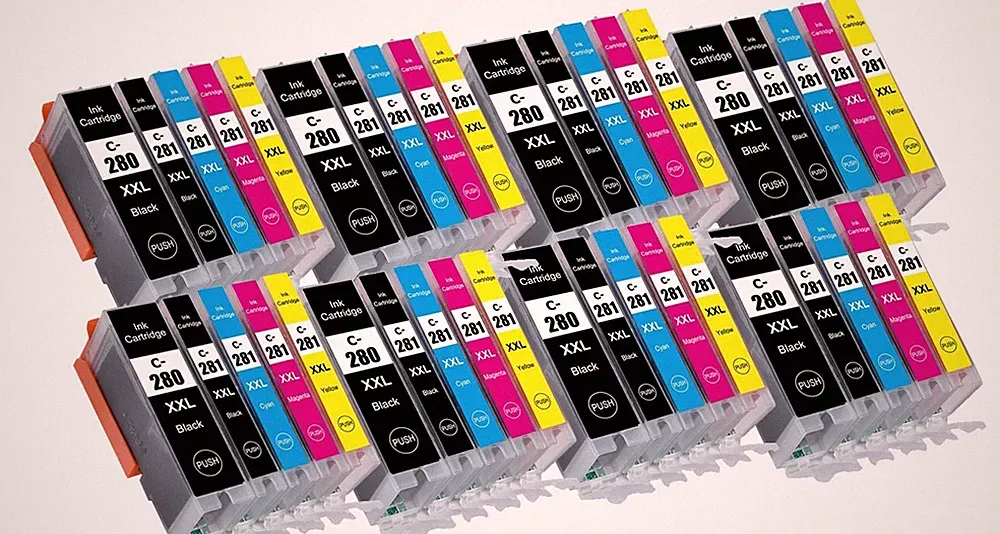 40PK PGI-280XXL CLI-281XXL Printer Ink for Canon TR8620 TR8620A TR8622A TS702A