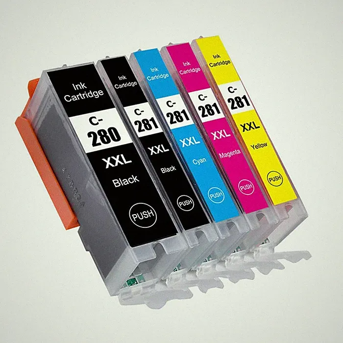 5PK PGI-280XXL CLI-281XXL Printer Ink for Canon Pixma TR7520 TR8520 TS9520