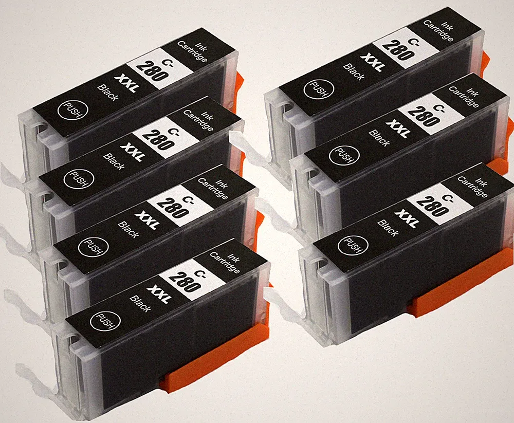 BLACK Ink Cartridges Compatible for PGI-280XXL PGBK Canon TR8620A TR8622A TS702A
