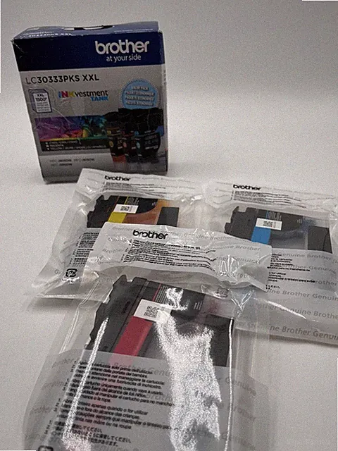 Brother LC30333PKS XXL INKvestment Tank Cartridges 3 Pack Set