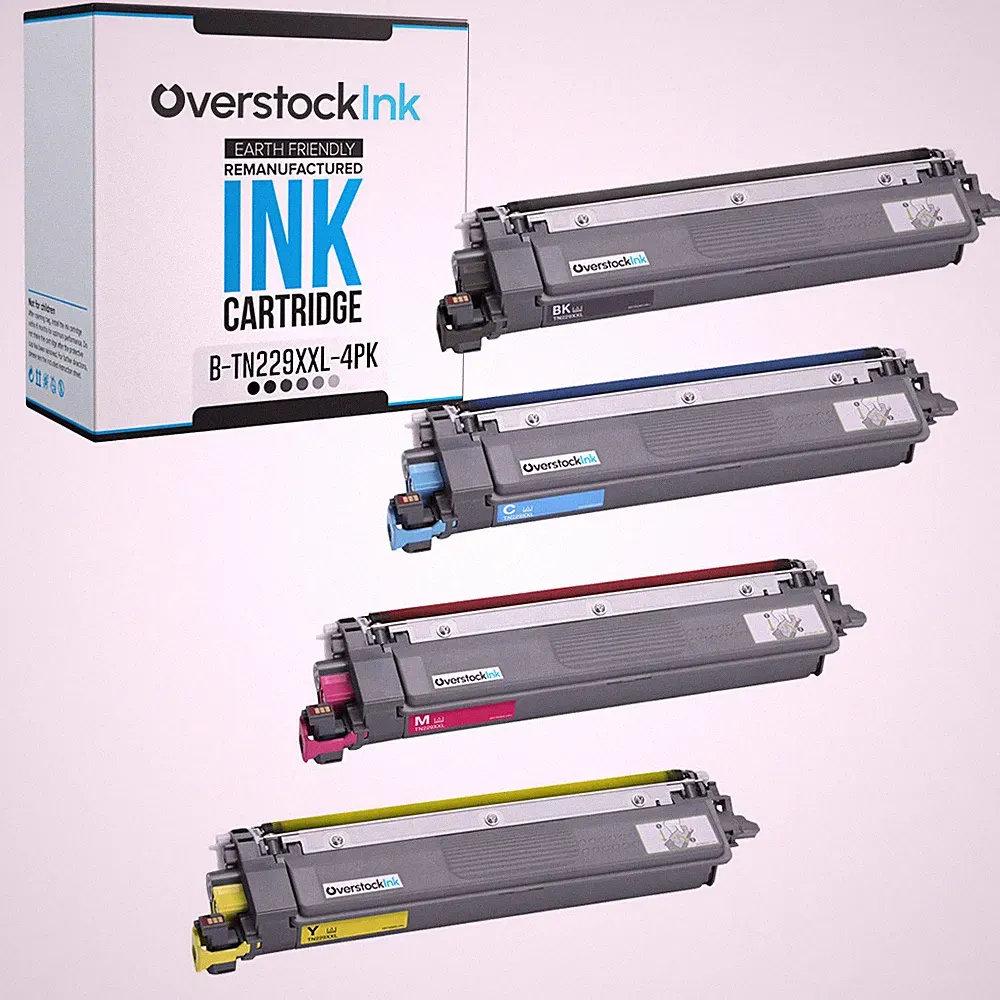 Compatible Black Color Ink Lot fits Brother TN229XXL Cartridges