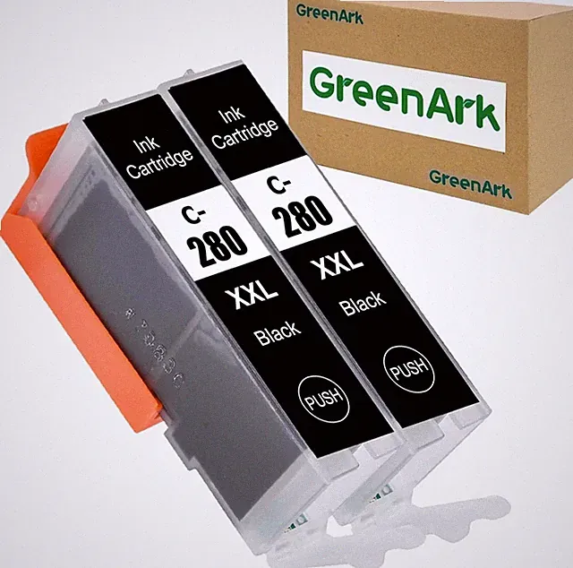 Compatible Ink Cartridges Replacement for Canon C280Xxl Pg280 Bk PGI-280 PGI-280