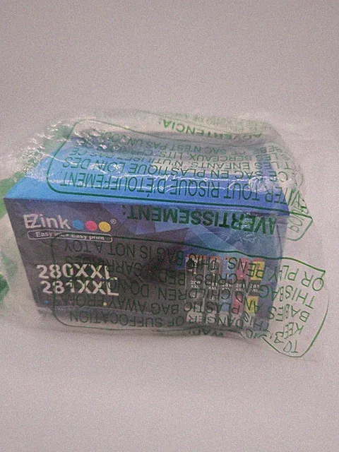 E-z Ink Black and Color Replacement Ink Cartridge for Canon 280XXL 281XXL