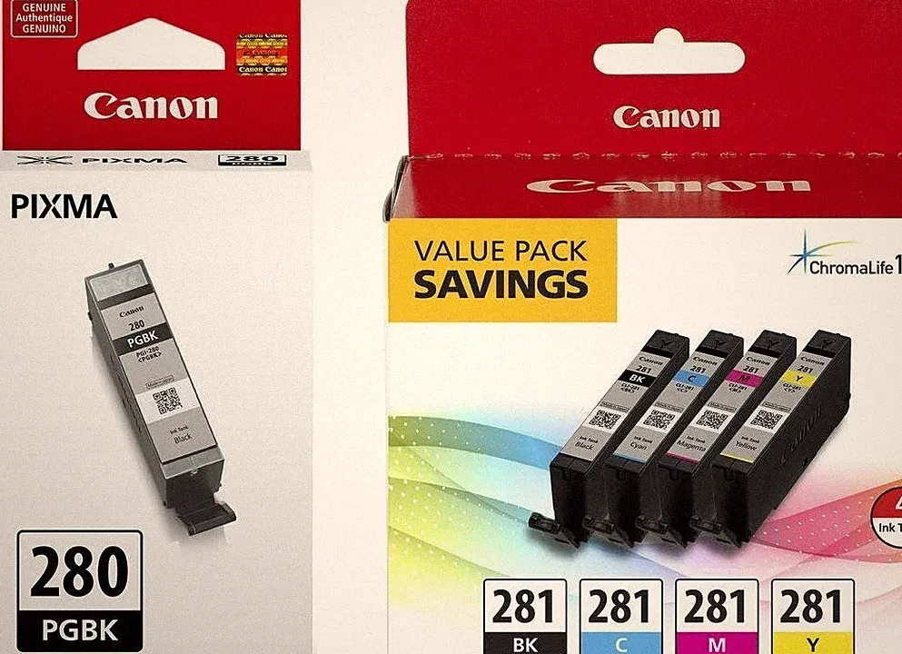 Genuine Canon 280 281 Ink Cartridges Combo-For TR8620 TS9120-Setup-OEM-5PK