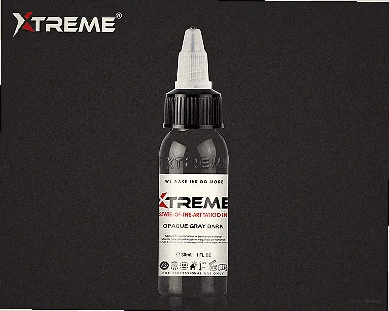 OPAQUE GRAY DARK Xtreme Ink Premium Bright Solid Color Tattoo Pigment Made in US
