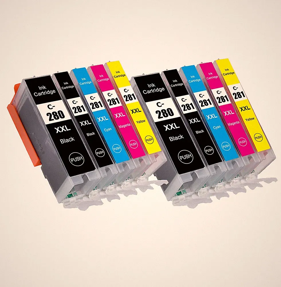 PGI-280XXL CLI-281XXL Printer Ink for Canon Pixma TR8622A TR8620A TS702A TS6320
