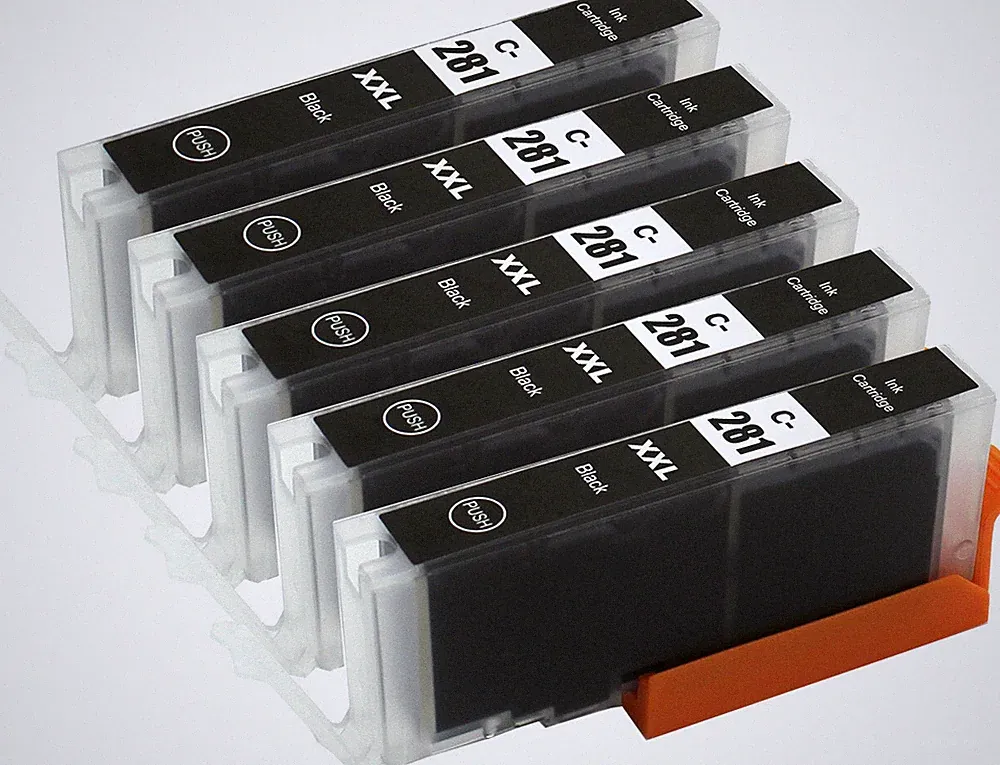 Photo Black Ink compatible for CLI-281XXL Canon TR8620A TR8622A TS702A TS6320