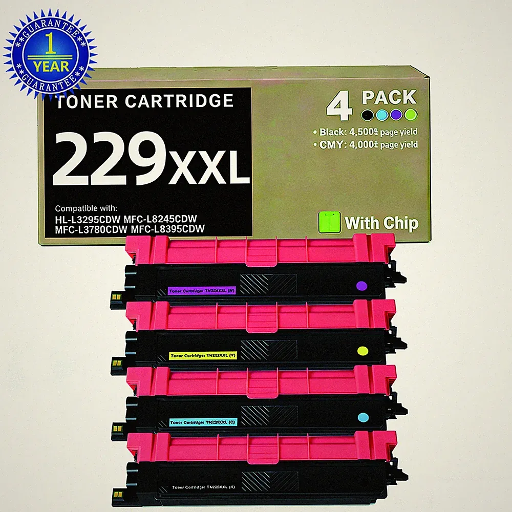 TN229XL Toner Cartridge Compatible wit Brother MFC-L3780CDW HL-L3220CDW L3280CDW